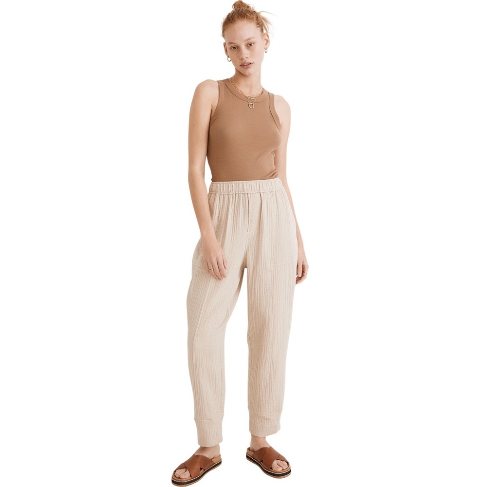 Madewell Lightspun Pull-On Balloon Pants